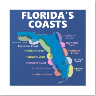 Florida's Coasts Posters and Art